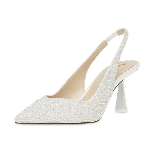Betsey Johnson Pearl Heels