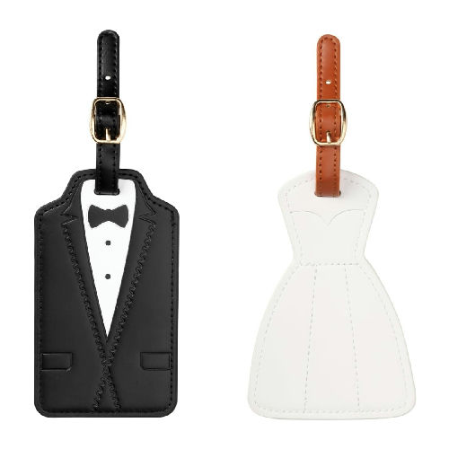 Bride & Groom Luggage Tag