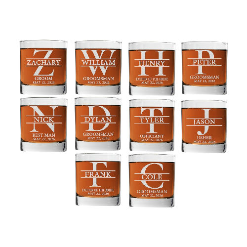 Custom Whiskey Glasses