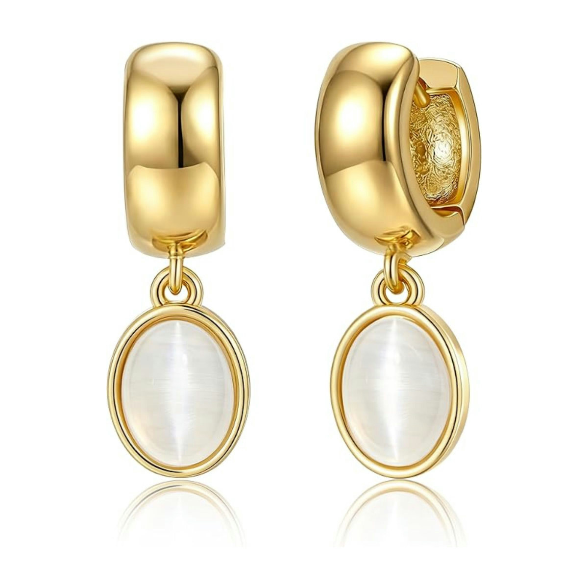 Dangle Drop Chunky Earrings