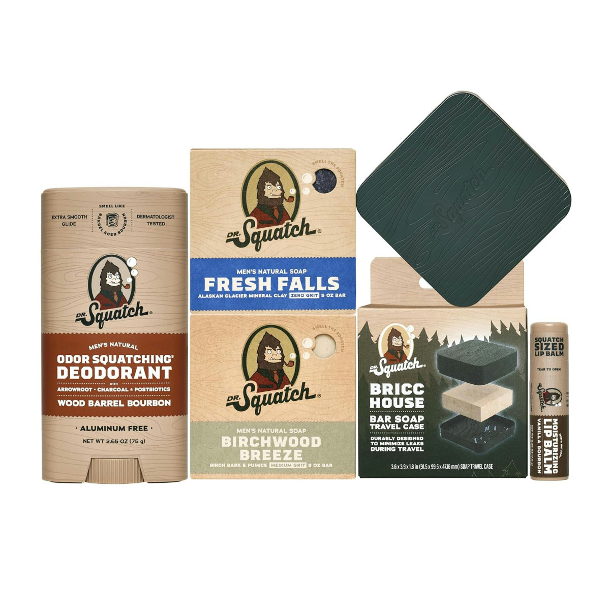 Dr Squatch Travel Set
