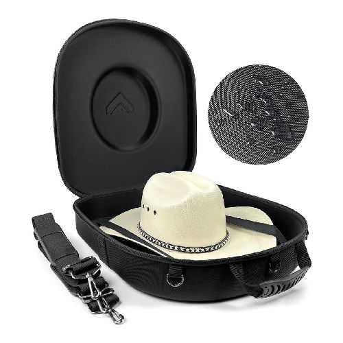 Foeran Cowboy Hat Travel Case