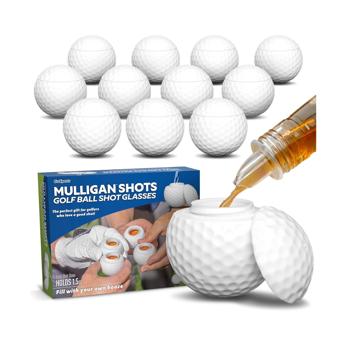 Golf Ball Shot Glasses