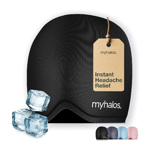 Myhalos Headache Relief Ice Cap Black