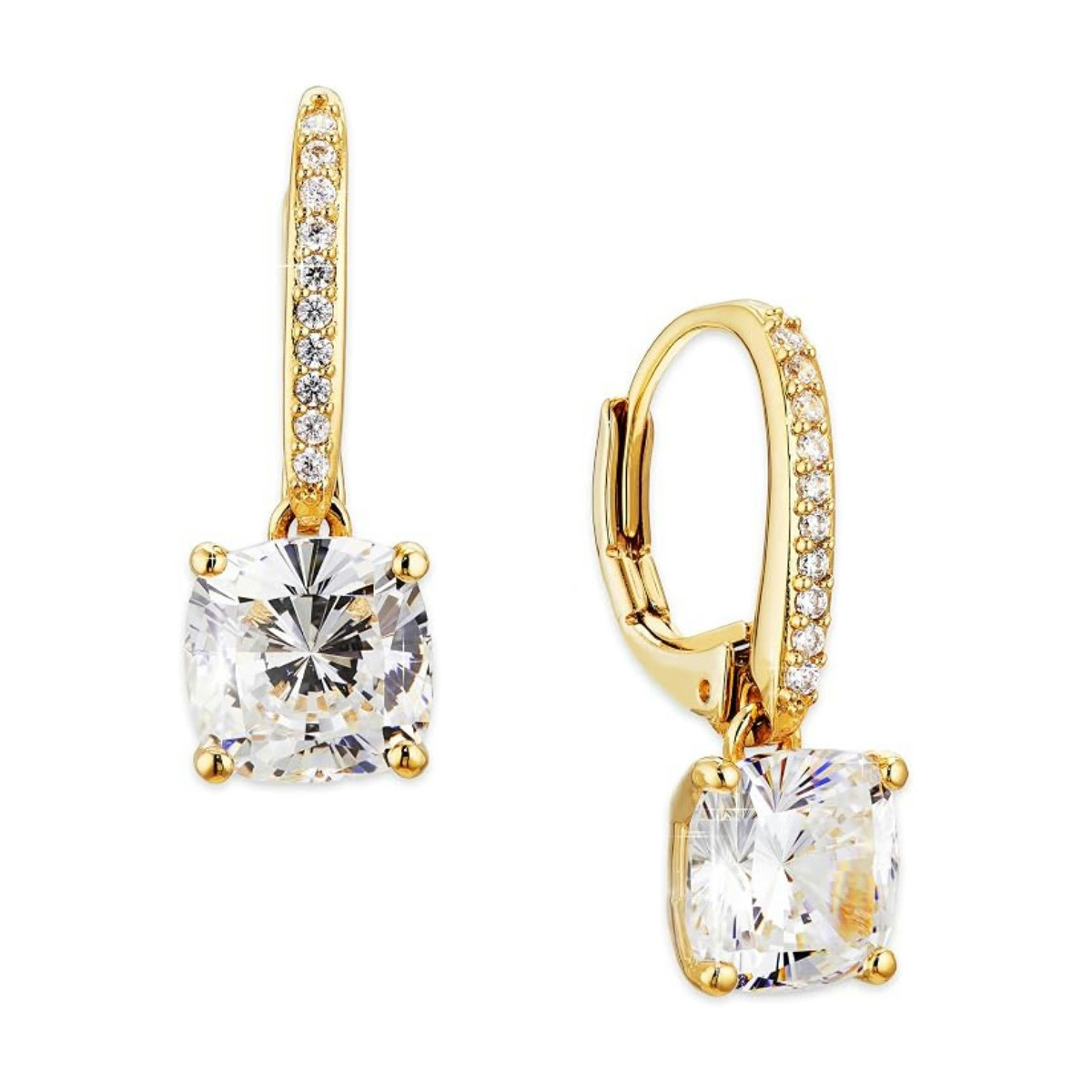 Nadri Leverback Drop Earrings