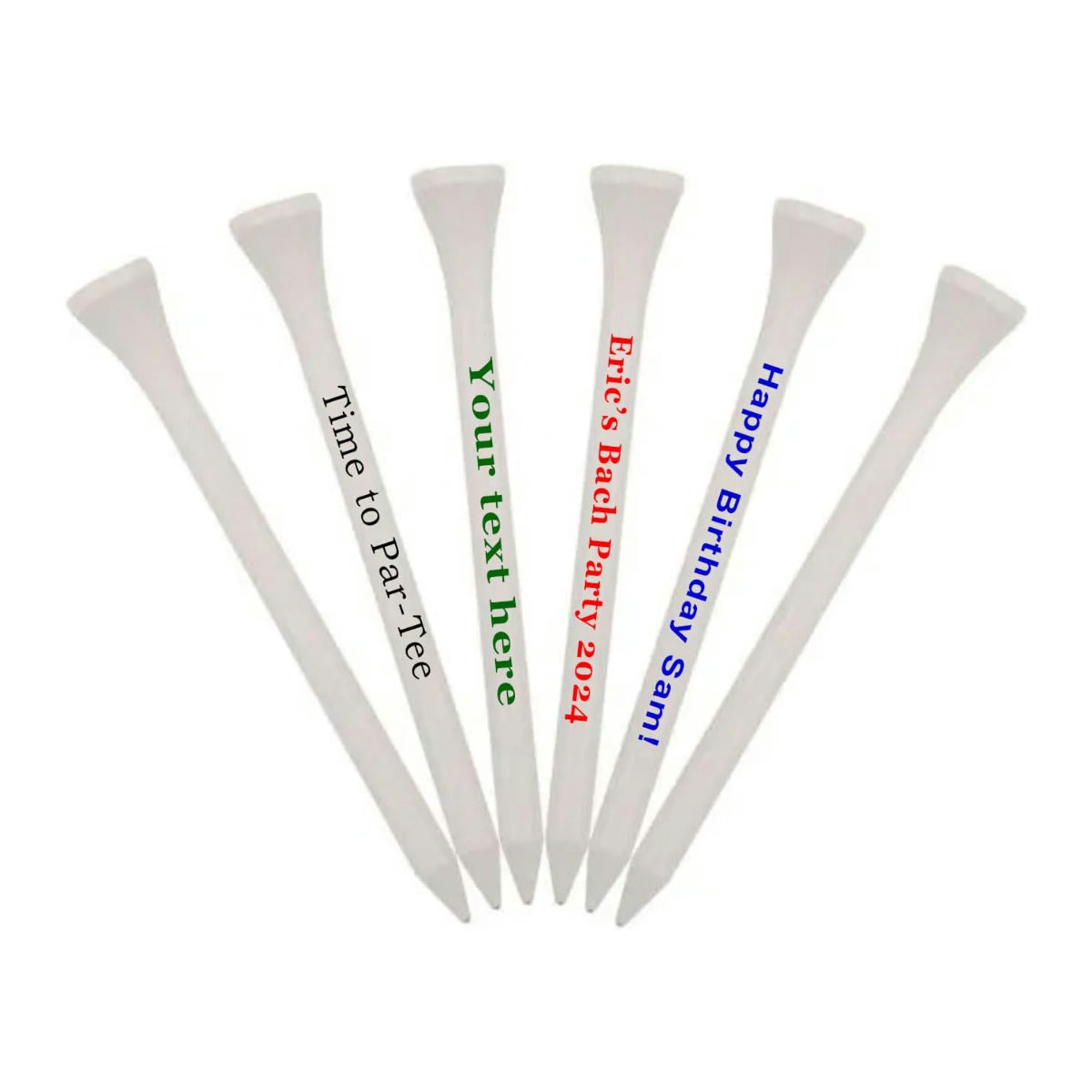 GBM Personalized Golf Tees