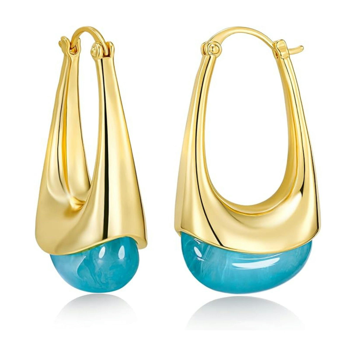 SNGIA Oval Chunky Hoops