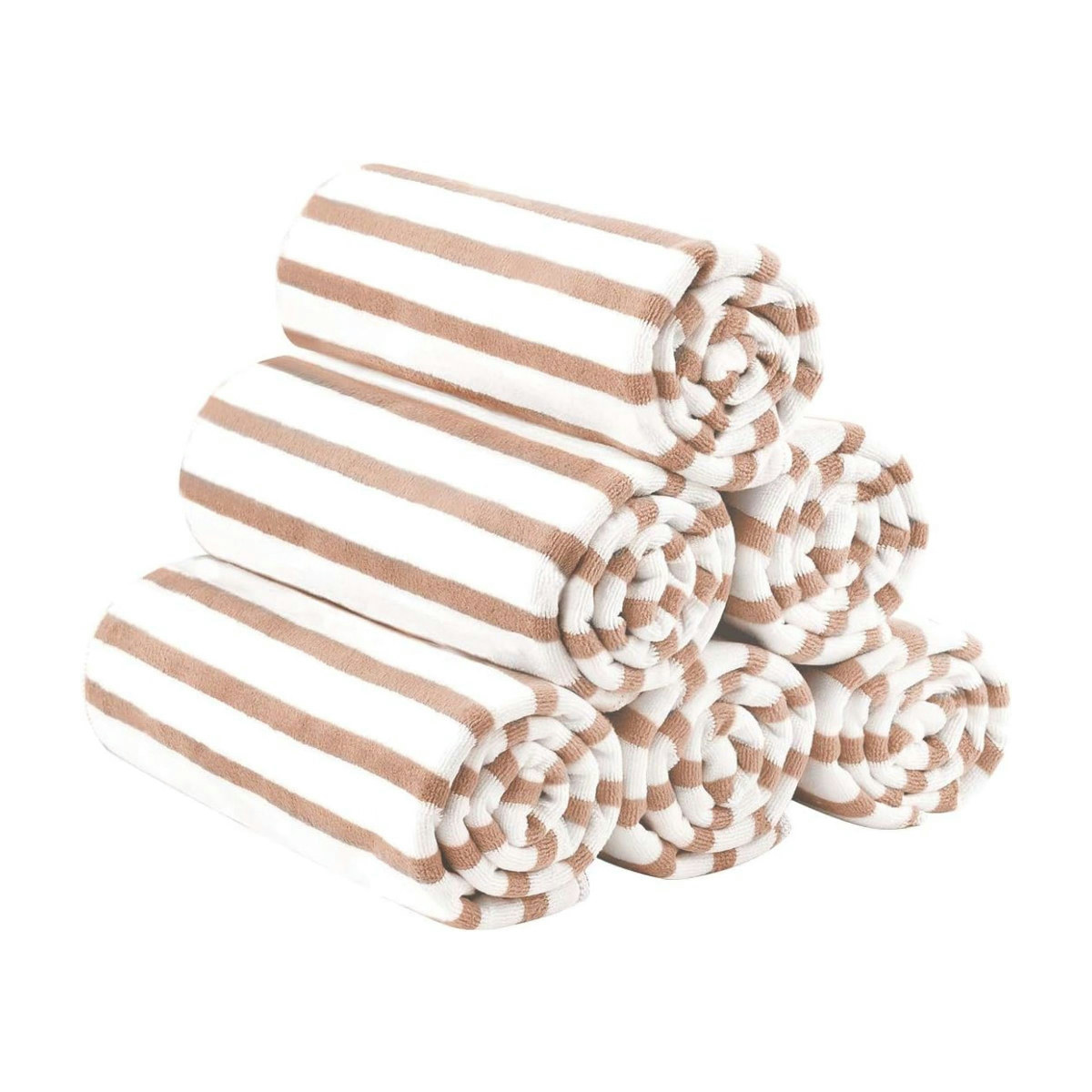 Striped Beach Towel 6 Pack