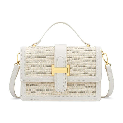 Top Handle Leather Purse