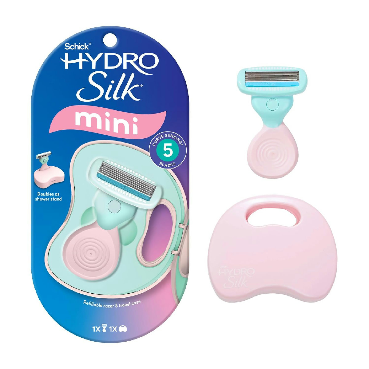 Schick Hydro Silk Mini Razor Travel Kit